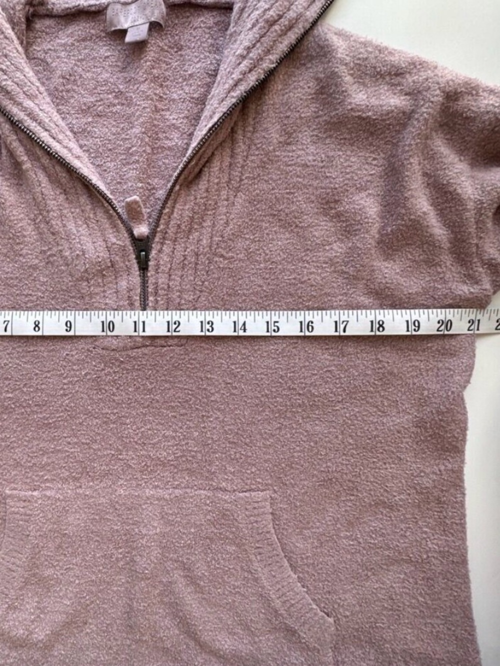Barefoot Dreams Cowl Neck Sweater in Dusty Rose - Picture 6 of 9